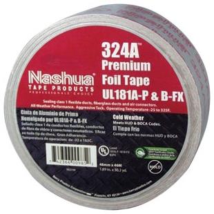 324A NASHUA 2.5IN UL 181 FOIL TAPE - Tapes